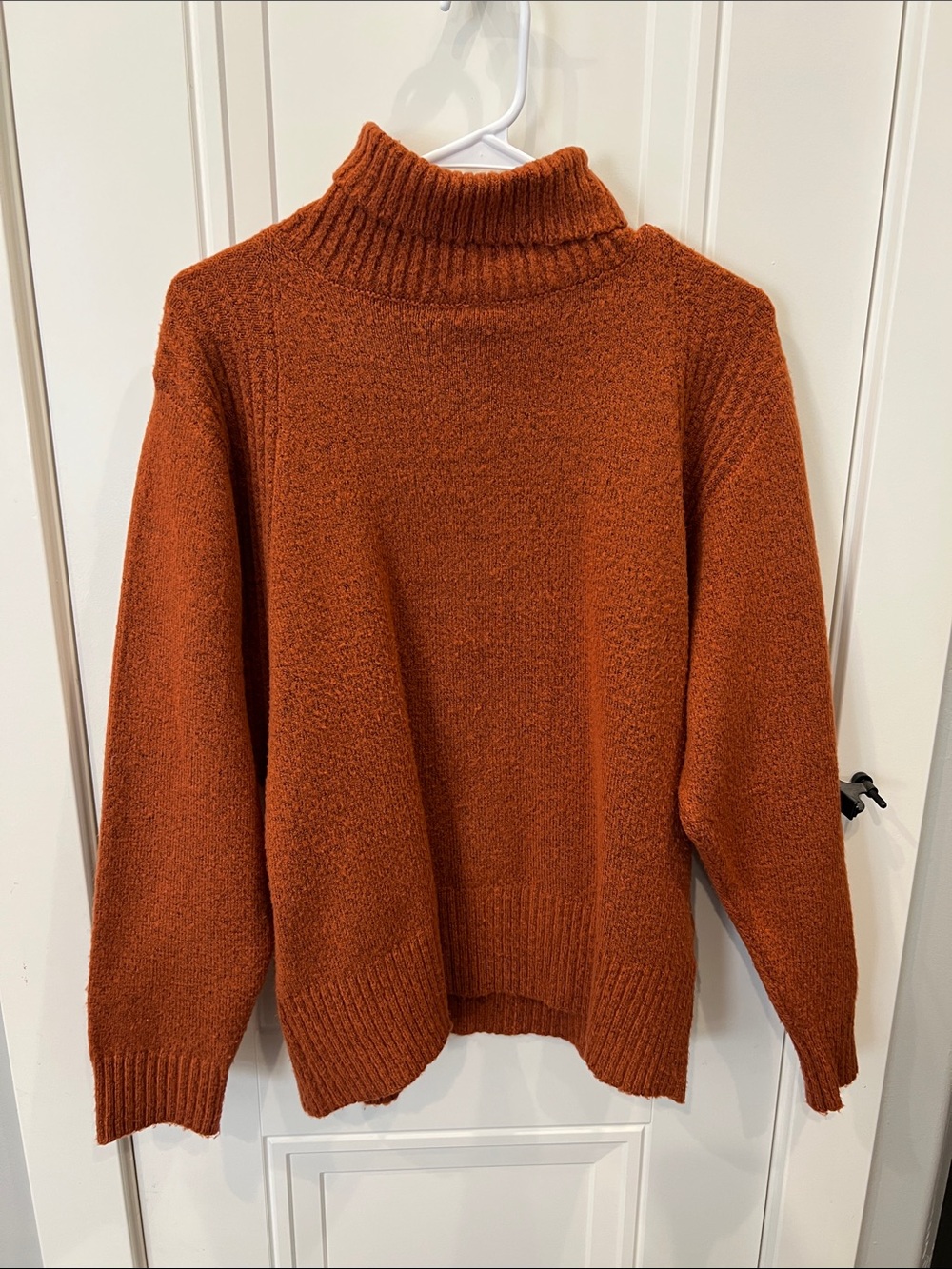 Double Zero Burnt Orange Knit Sweater